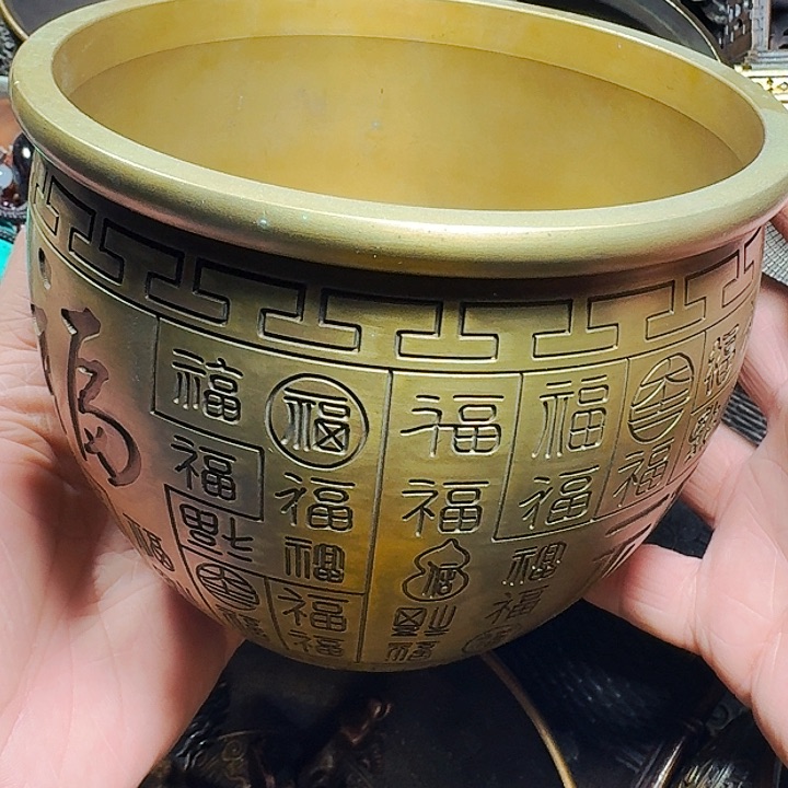 铜器摆件收收藏藏