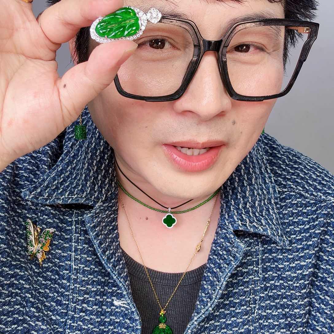 翡翠颈饰未镶嵌一个