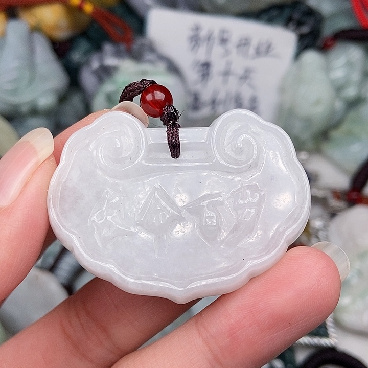 颈饰未镶嵌翡翠翡翠