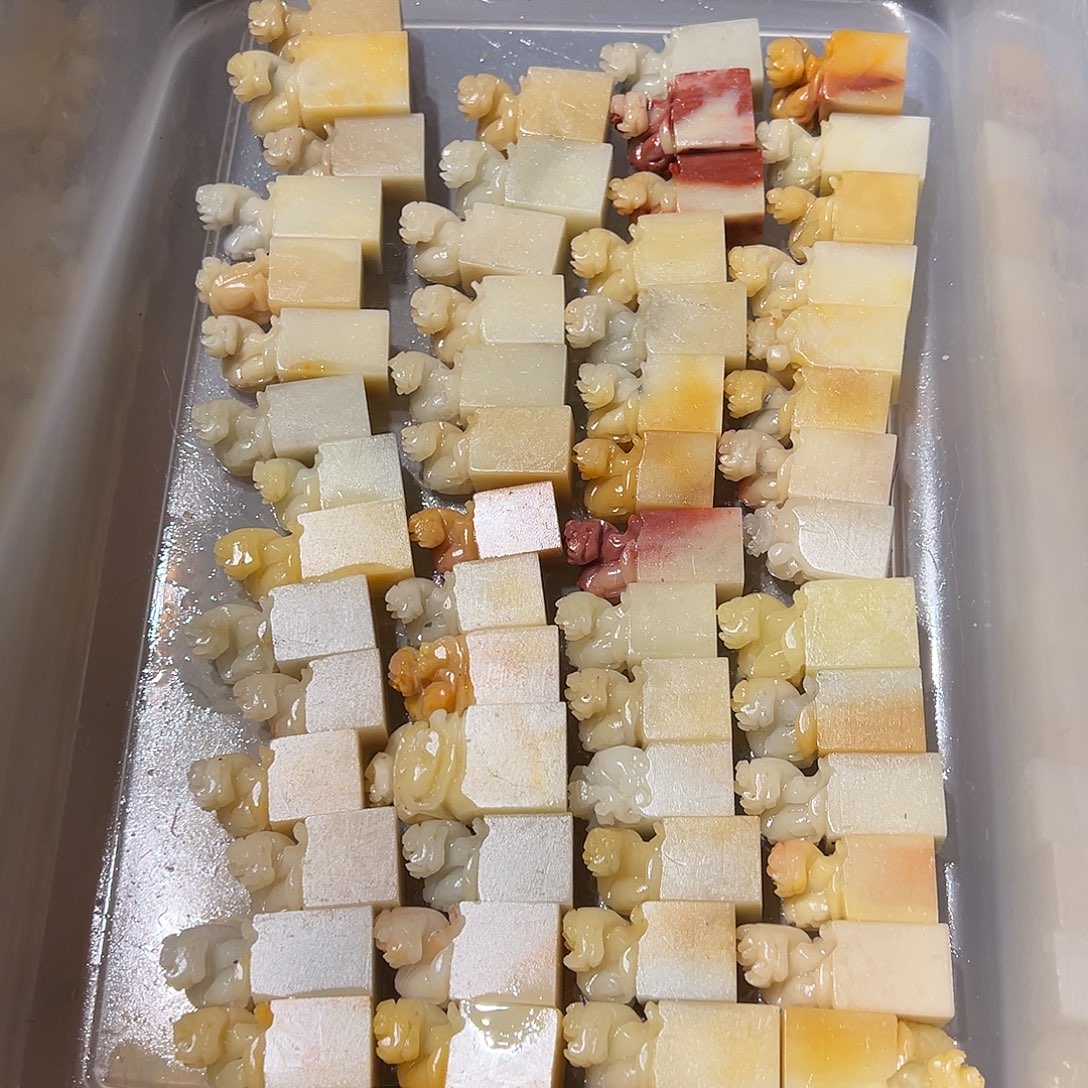 寿山石批发10个1.8左右