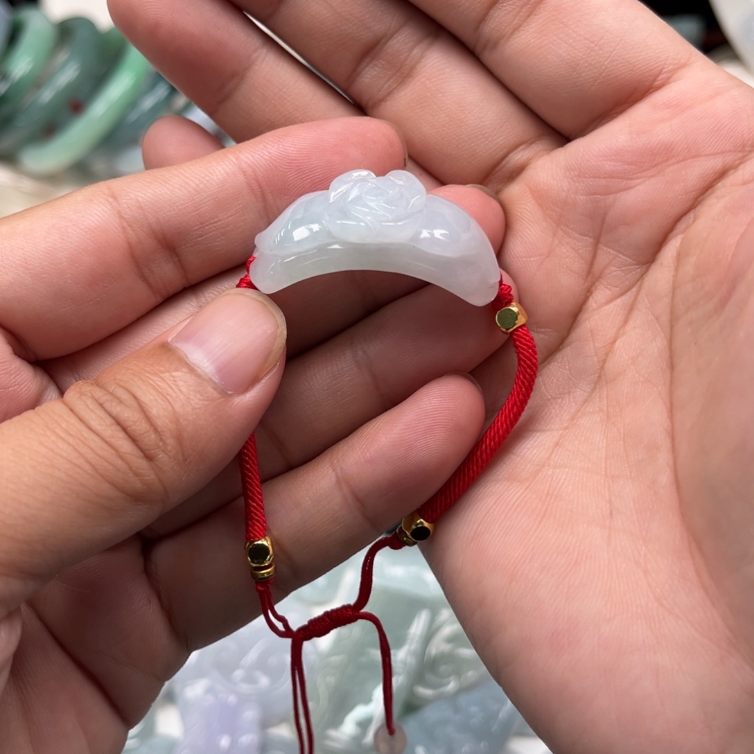 翡翠未镶嵌颈饰天然翡翠A货