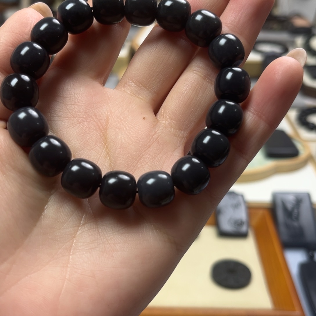 和田玉（墨玉）未镶嵌颈饰卡12老型特价