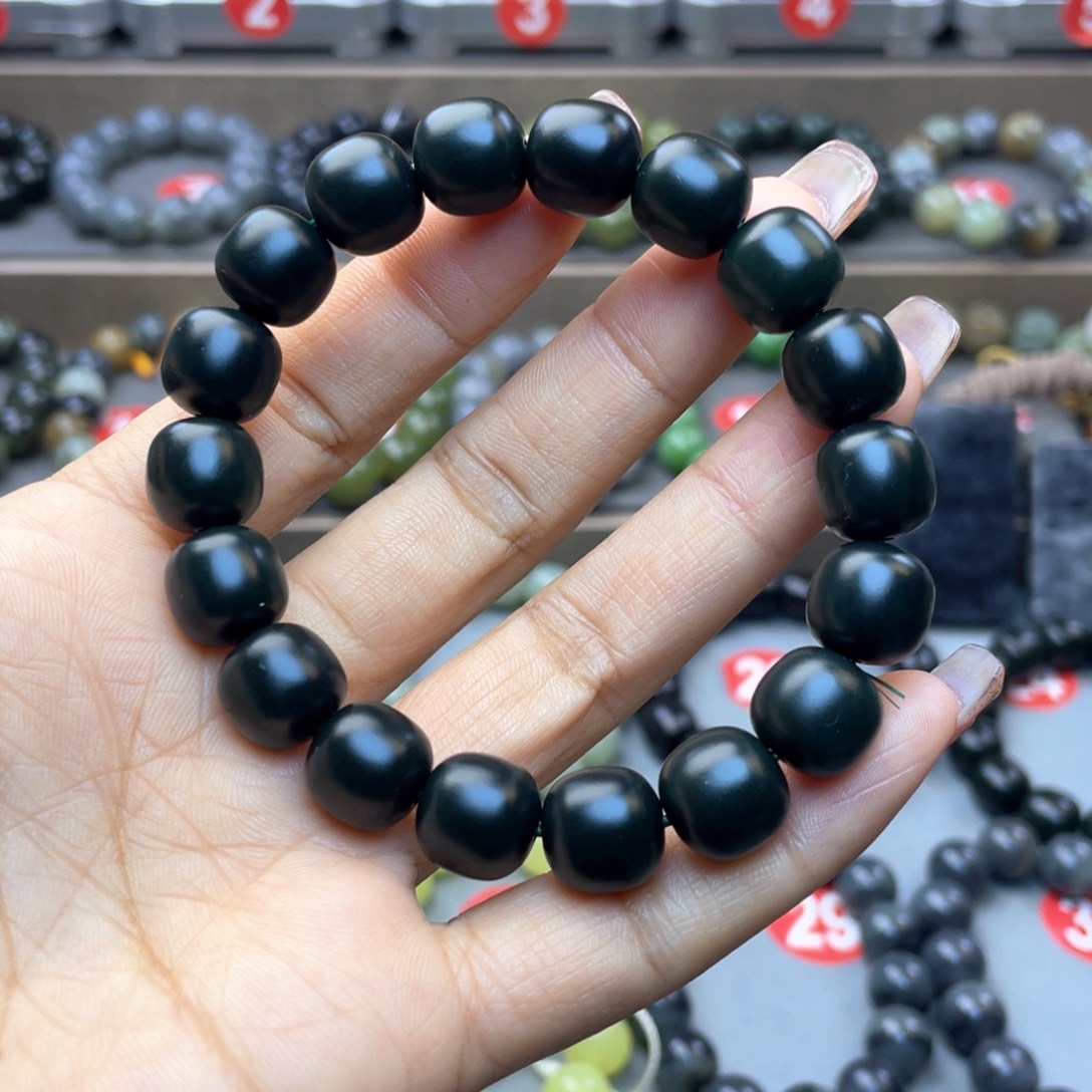 和田玉手链未镶嵌小****