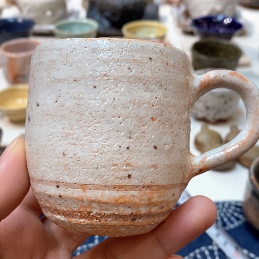 柴烧侘寂粗陶茶具 