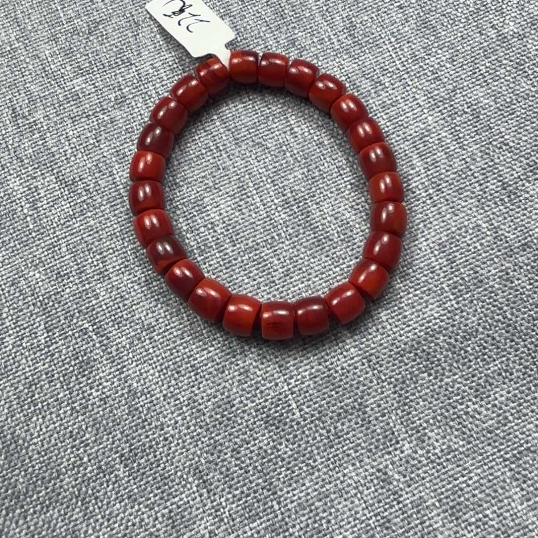 南红玛瑙手链未镶嵌花*酌