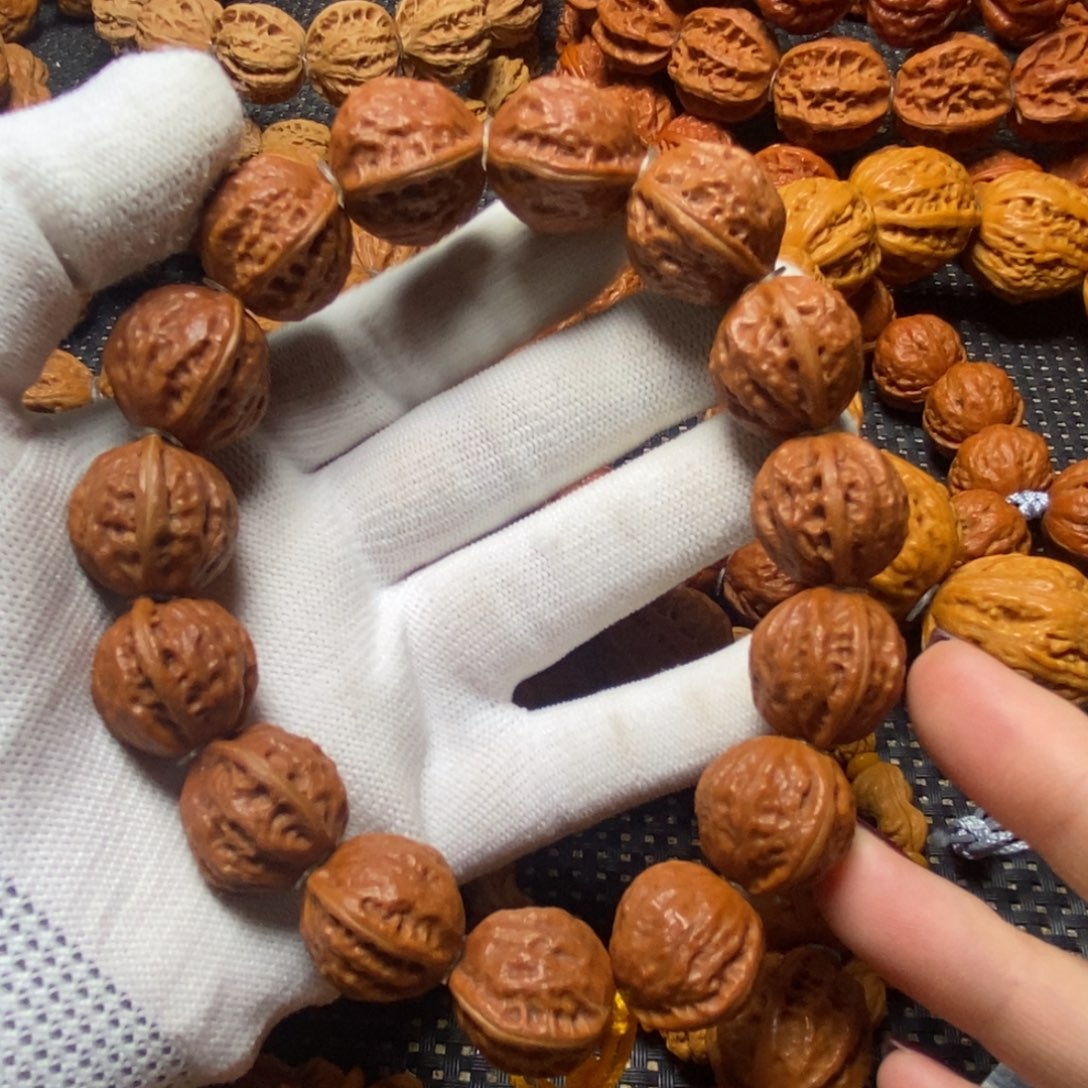 文玩核桃手串纽扣