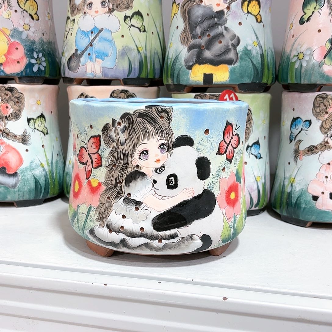 紫砂花盆手工花盆默认微瑕13/12微瑕