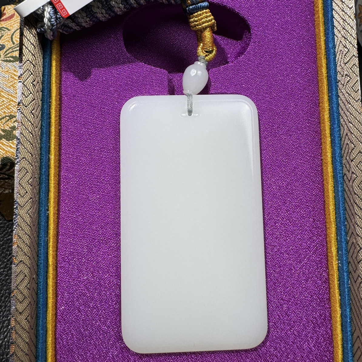 和田玉高货白玉平安无事牌手工精雕百搭气质男女款颈饰