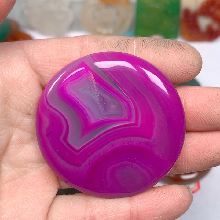 玛瑙/玉髓颈饰未镶嵌悟*生