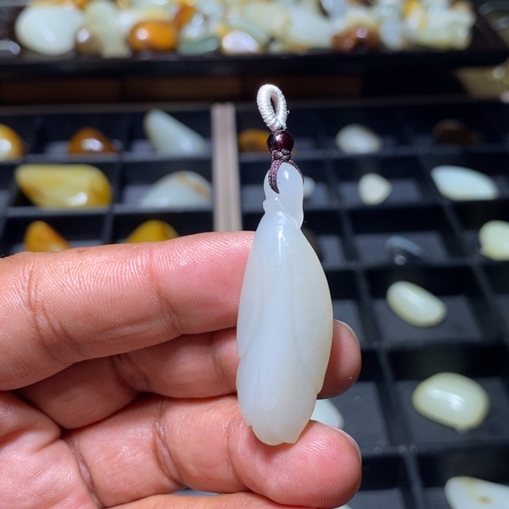 和田玉（白玉）未镶嵌颈饰