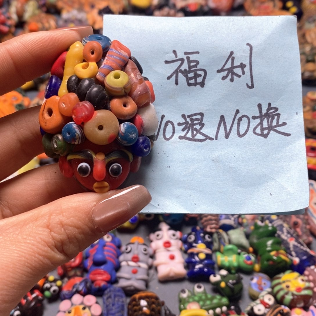 琉璃颈饰印度尼西亚大公主