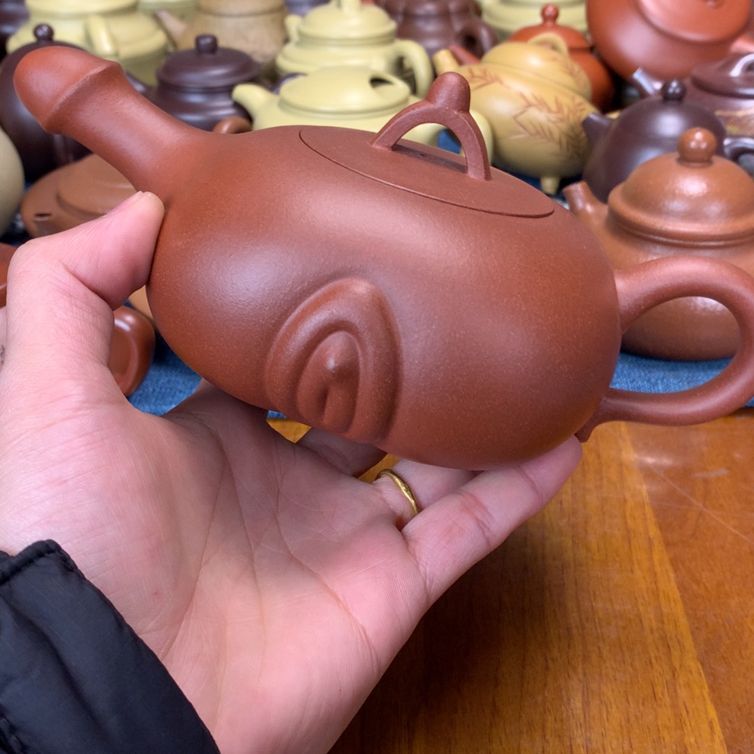 紫砂茶杯霸*原矿紫砂