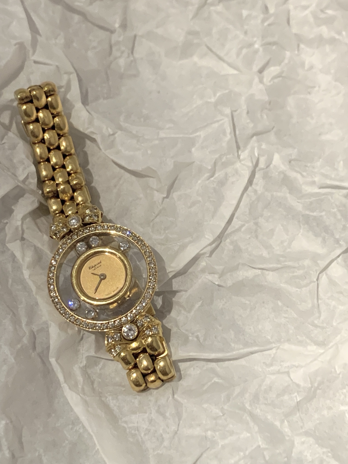 95新 Chopard/萧邦 Chopard 萧邦 快乐钻手表拆单2勿拍不发