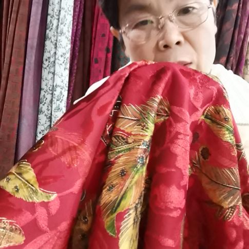 丝绒加绒羽毛0.7米