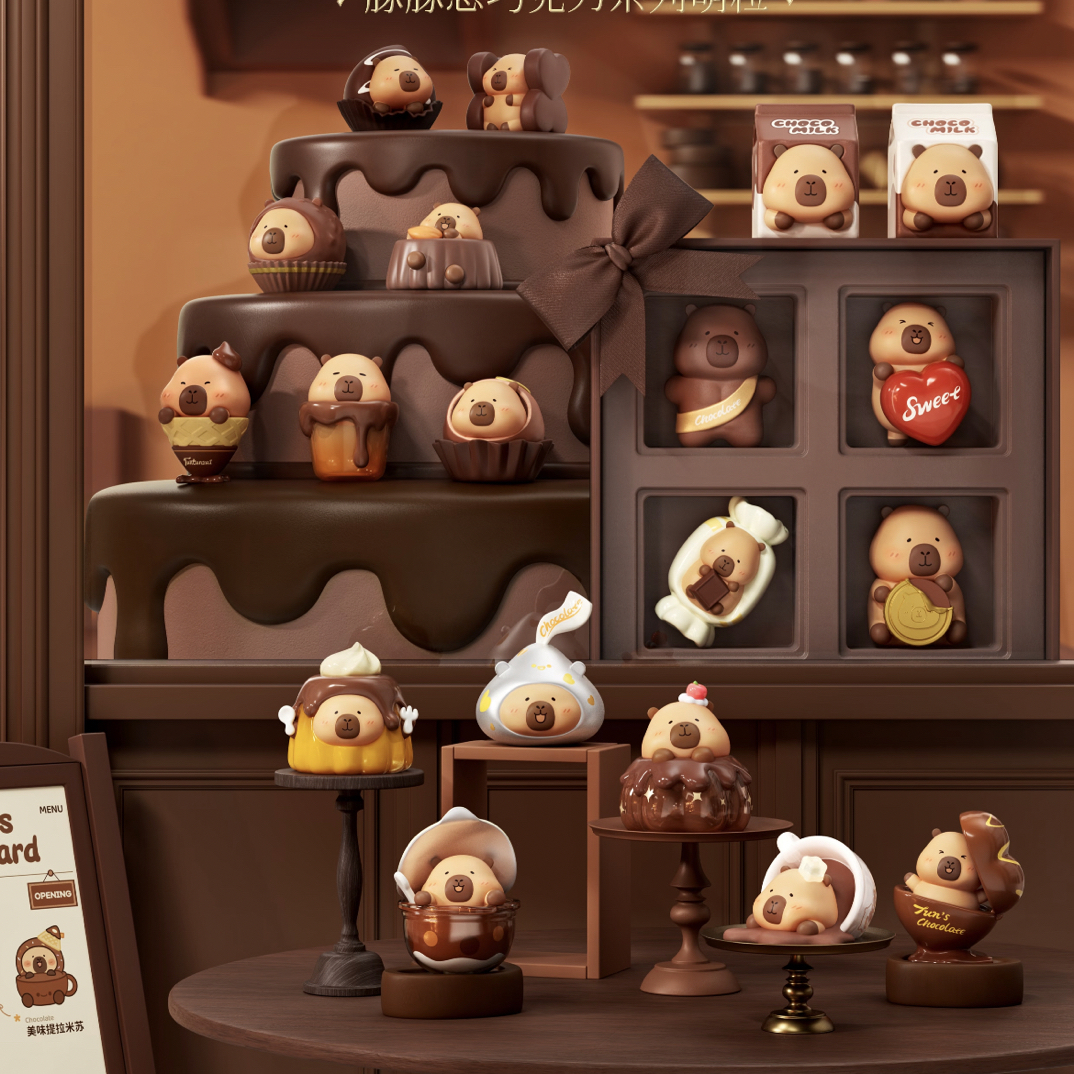 【直拆】豚豚崽巧克力系列盲袋萌粒