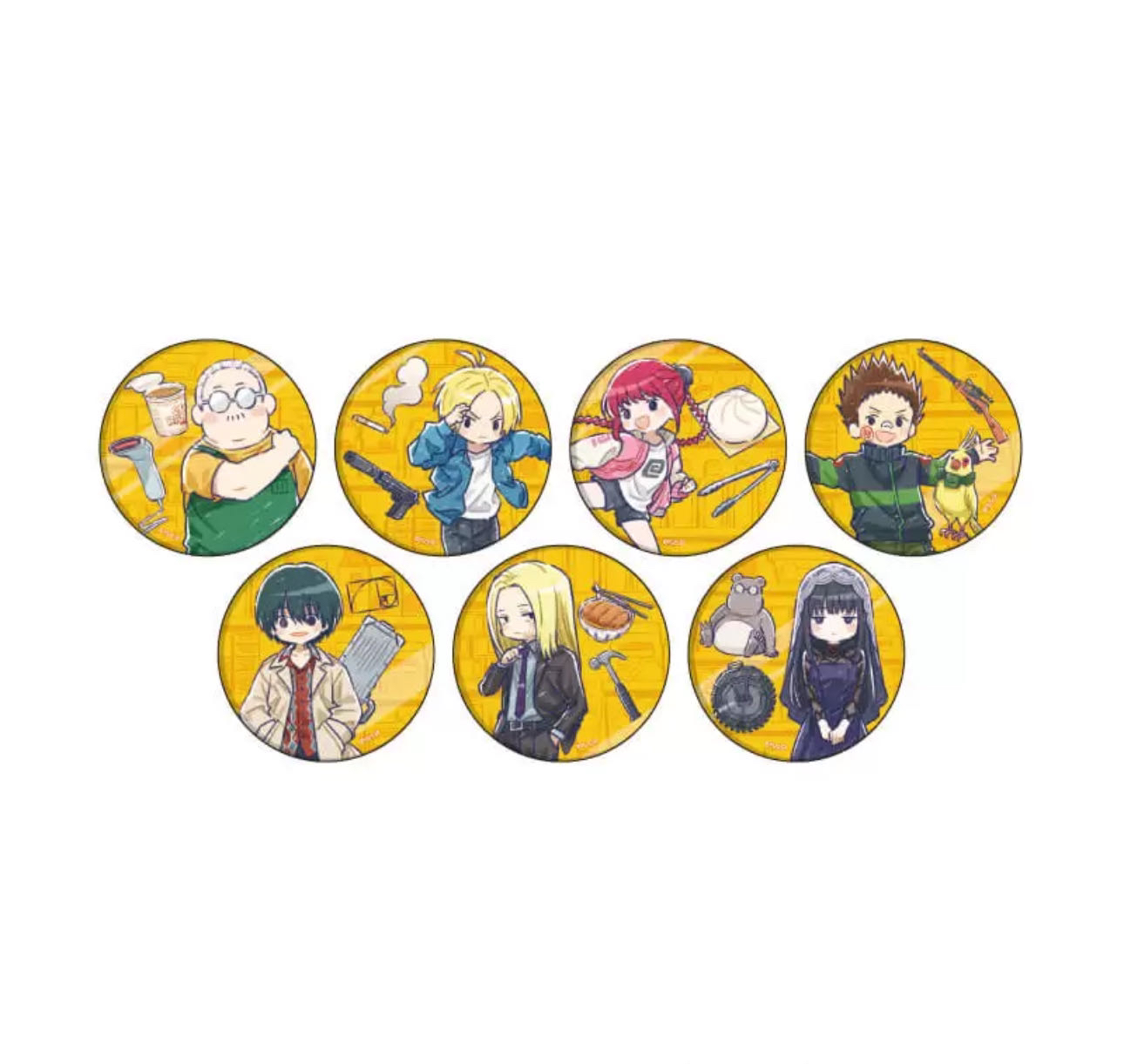 【藏谷馆】盲抽单抽 坂本日常 JF2025 Q版 TV限定 吧唧徽章