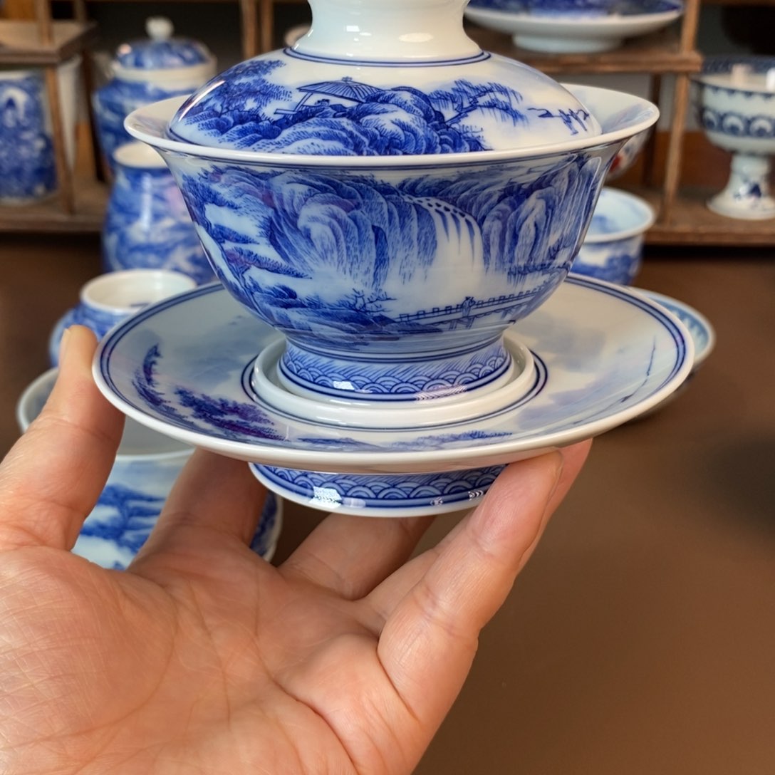 景德镇陶瓷手工手绘