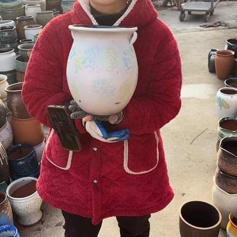 口19高24瑕疵盆子 