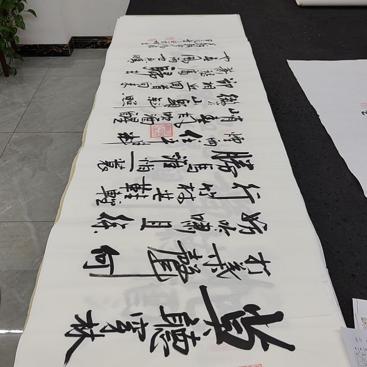 白武坤老师作品一副