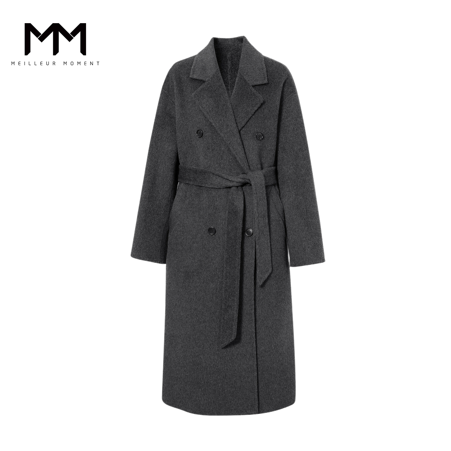 【全】MM麦檬爆款升级山羊绒双面毛呢大衣外套25秋冬新5G9970351