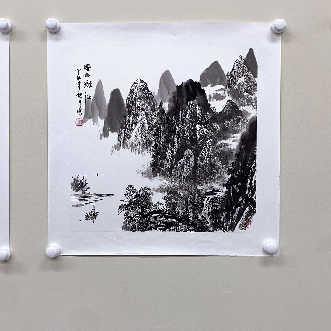 国画孔志军三尺斗方精品佳作