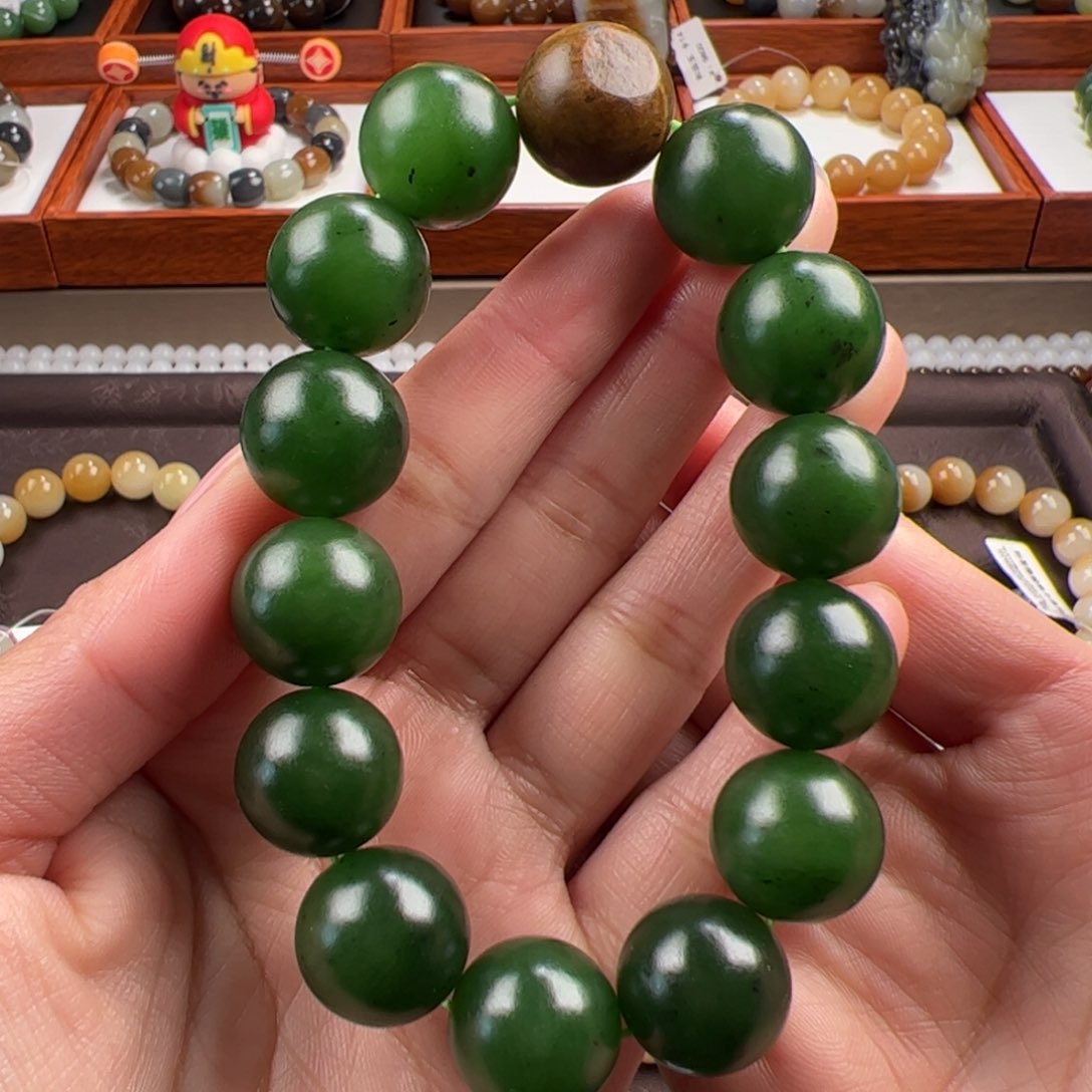 和田玉手链未镶嵌