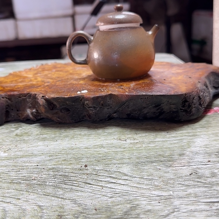 紫砂茶壶坭兴陶柴烧