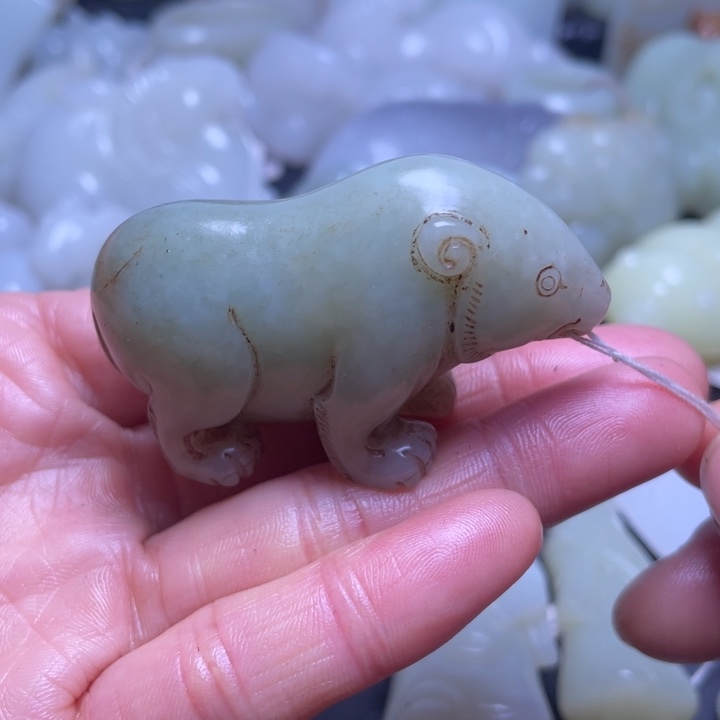 和田玉挂件未镶嵌