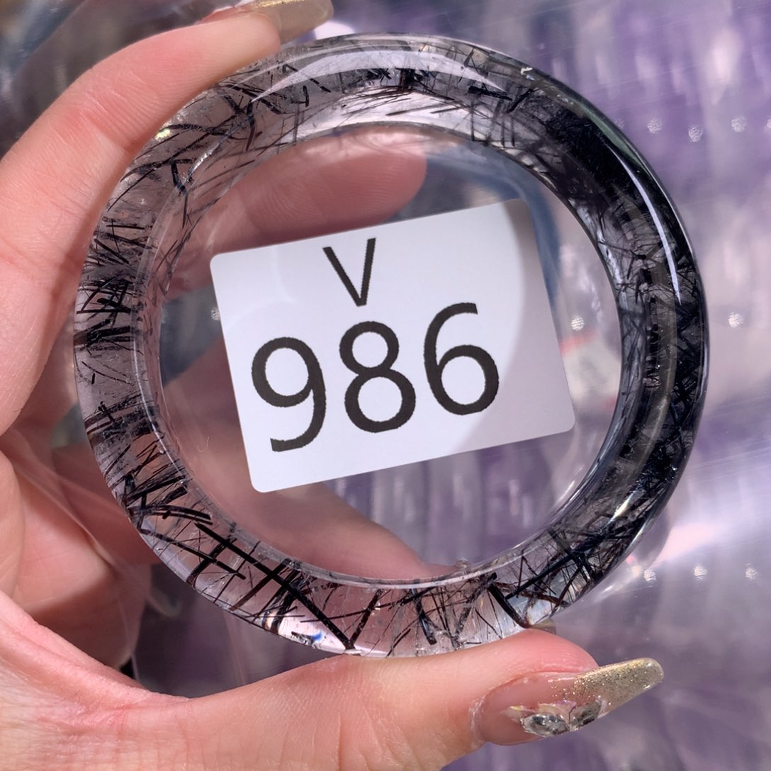 水晶手镯未镶嵌手镯986-55