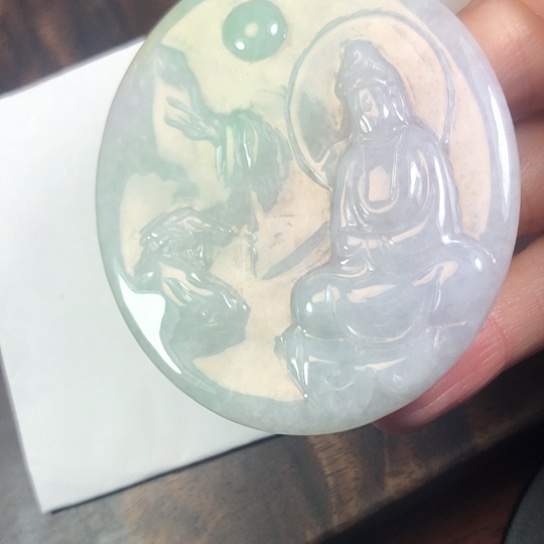 翡翠未镶嵌颈饰缅甸A货，每天下午1点半开播