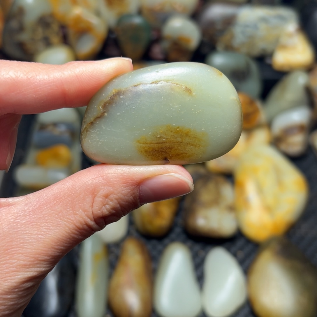 和田玉（青玉）12未镶嵌