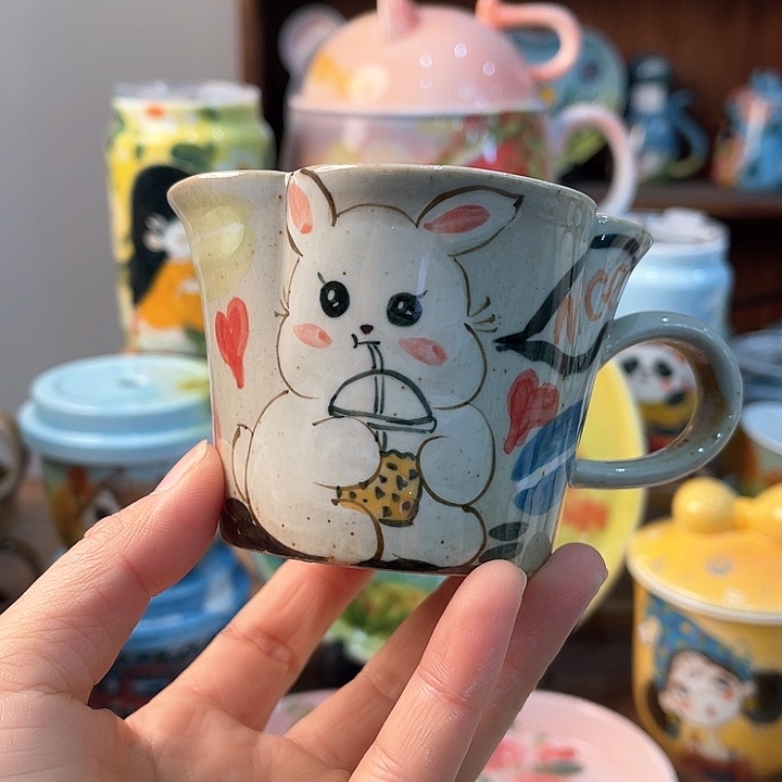 陶景德镇釉下手绘陶瓷 