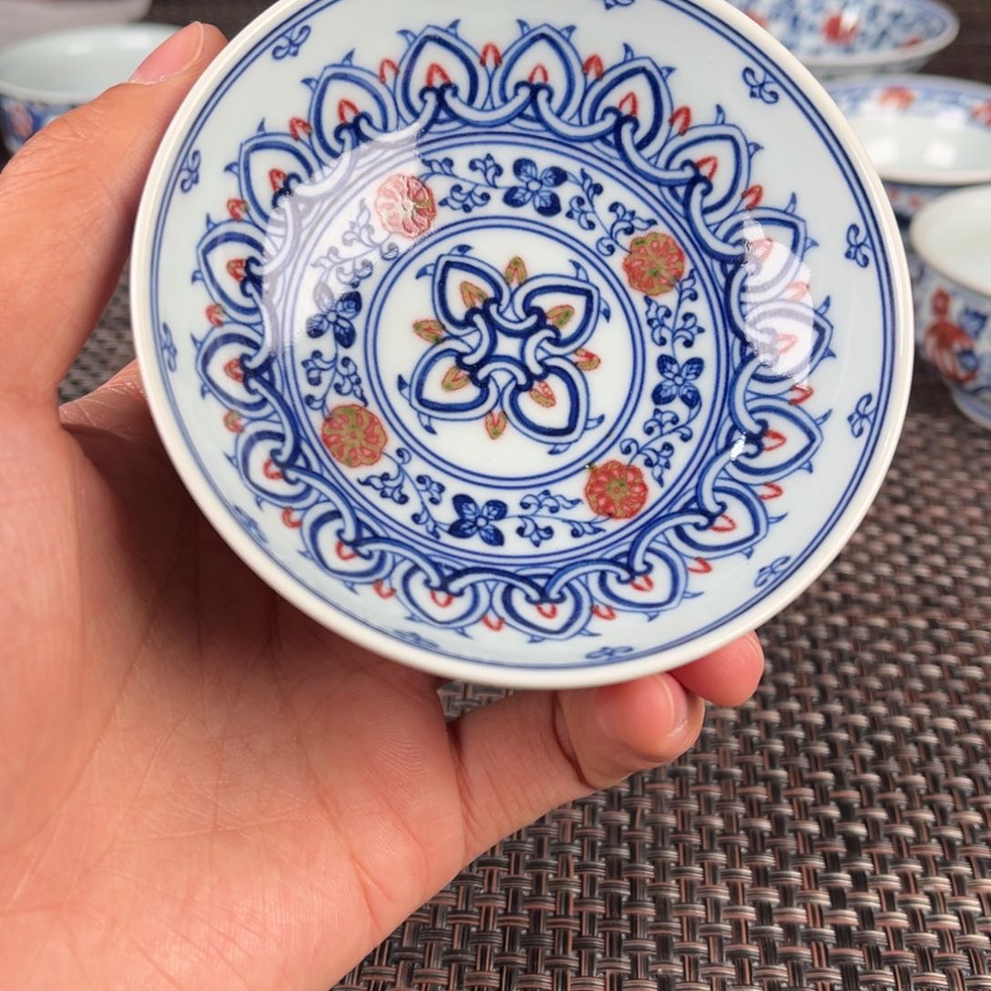 瓷片景德镇陶瓷杯子