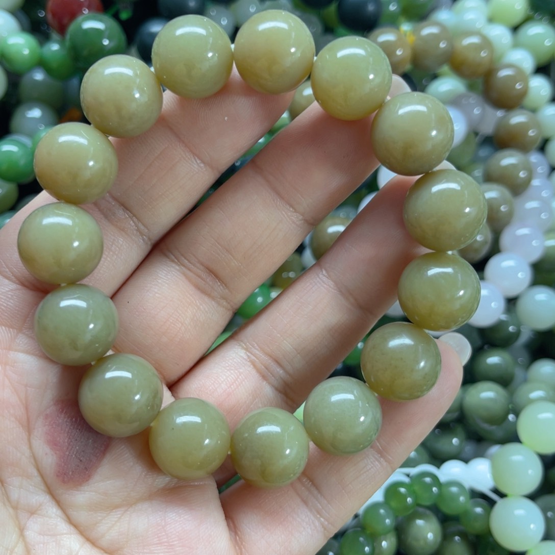 和田玉手链未镶嵌