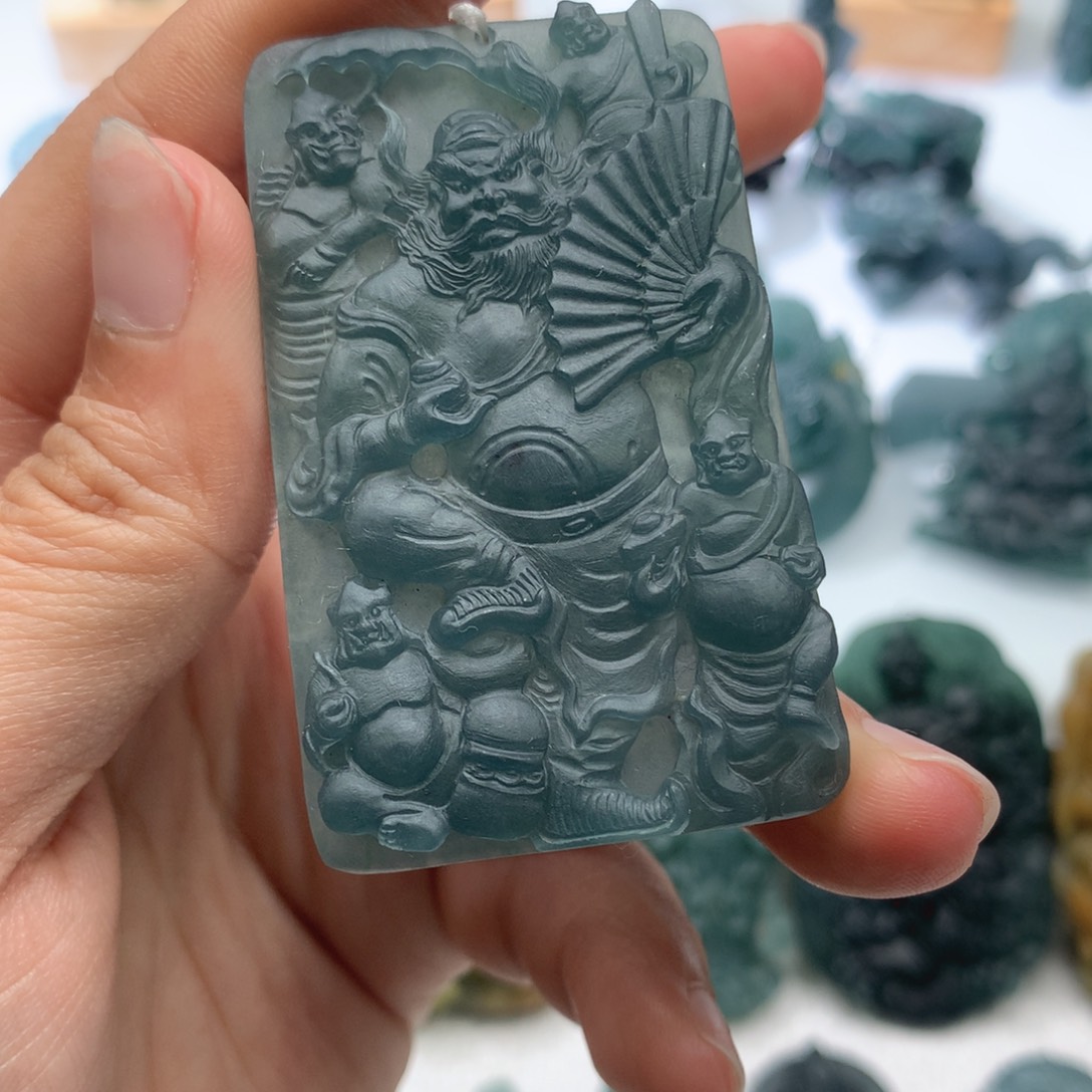 定制翡翠未镶嵌毛货不退不换