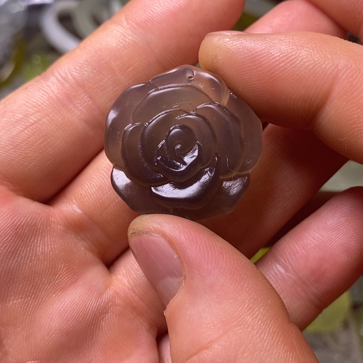 岫玉天然岫玉颈饰未镶嵌