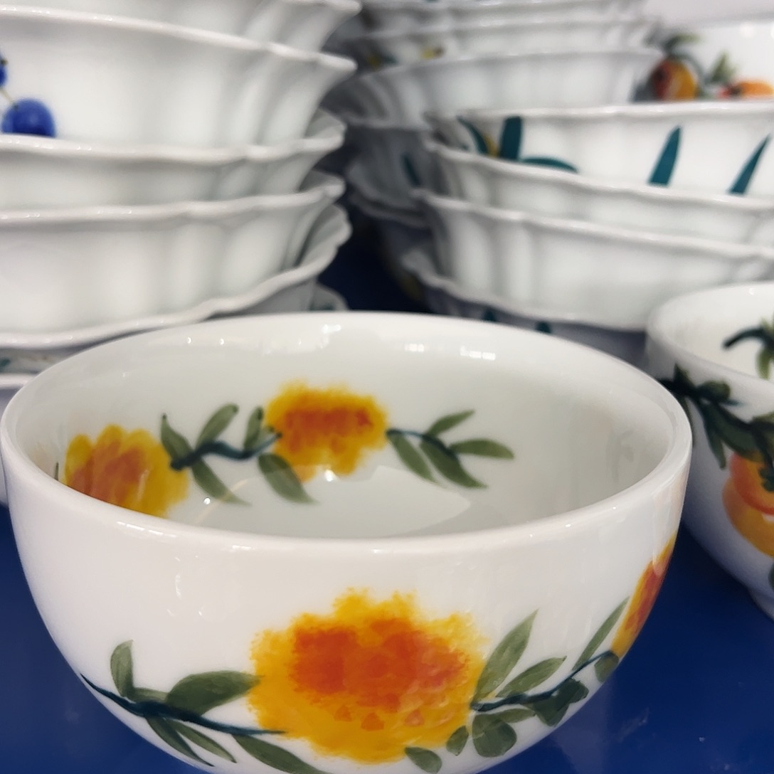 瓷片景德镇陶瓷手工手绘制作