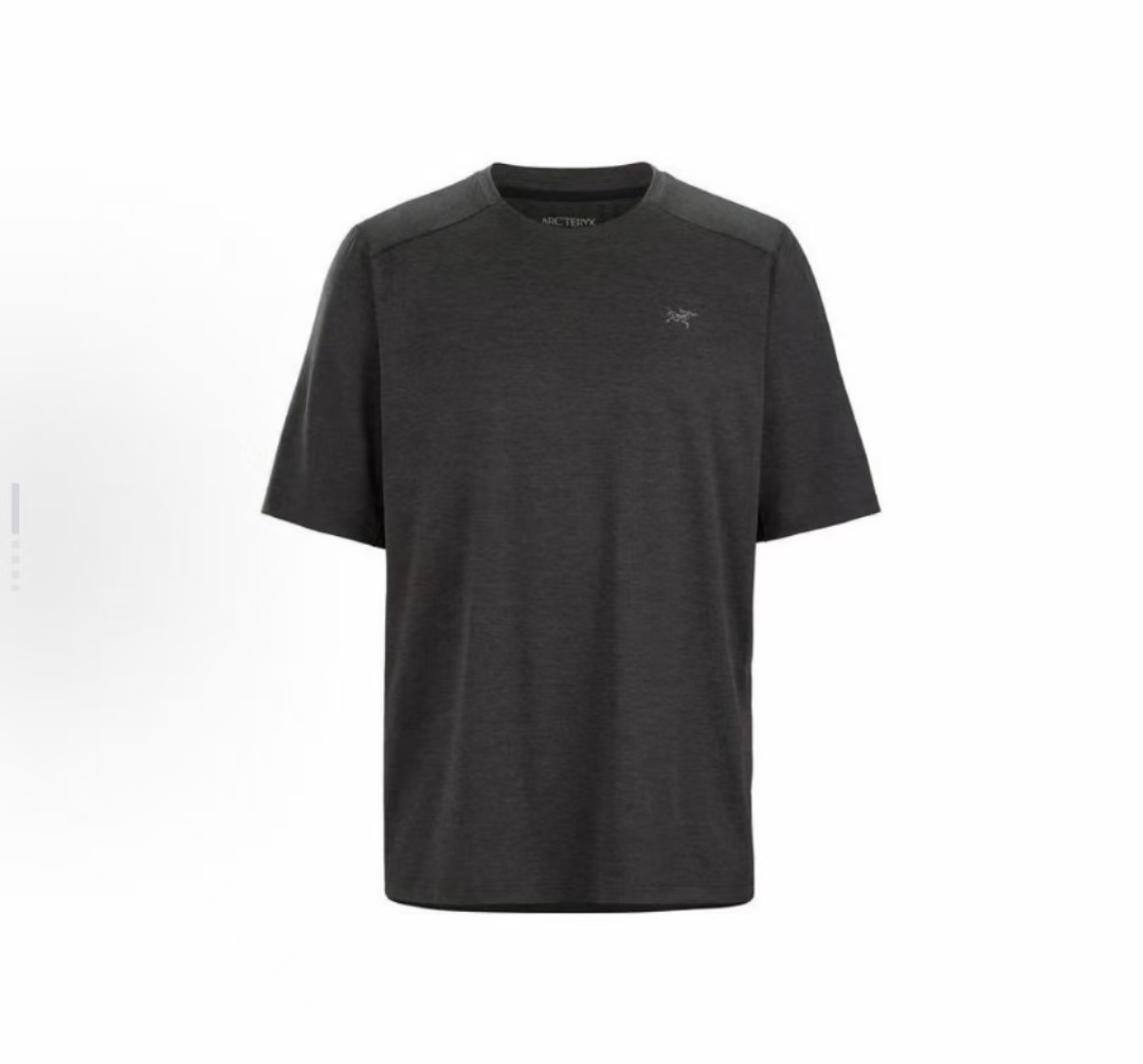 (夏季上新）CORMAC CREW 速干透气吸湿排汗纯色休闲圆领短袖T恤 