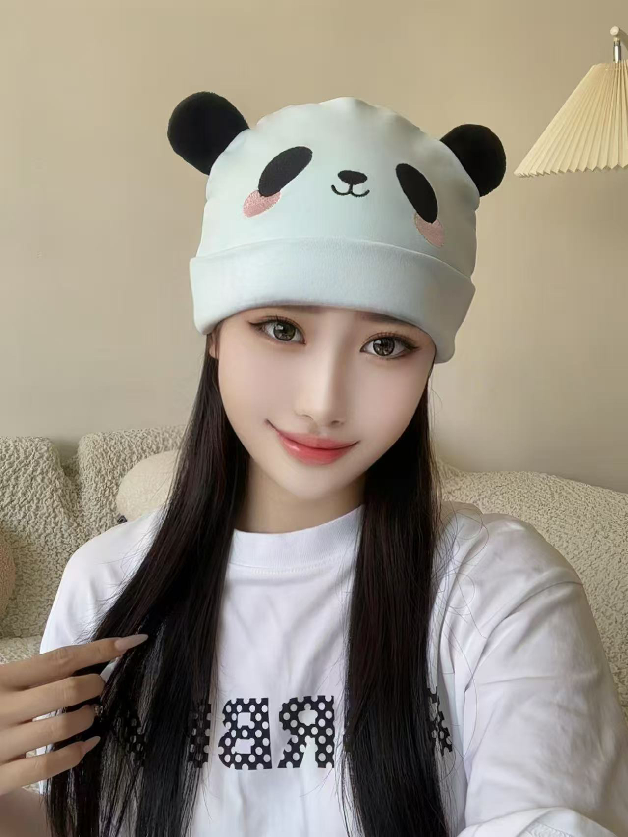 透气可爱防风亲子产妇月子帽四季适用
