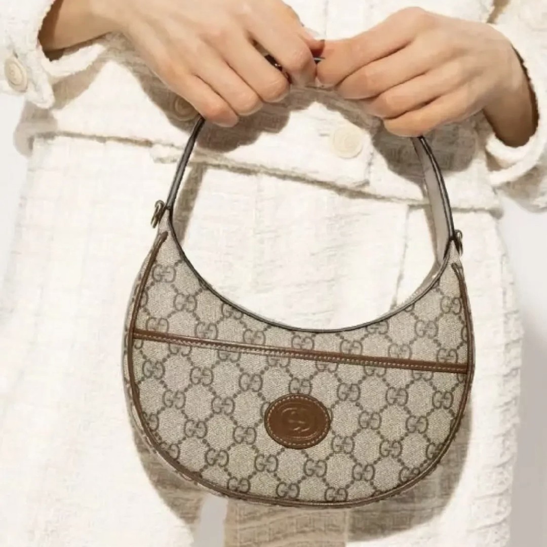 99新 GUCCI/古驰 萱萱古驰  Vintage单肩包8854