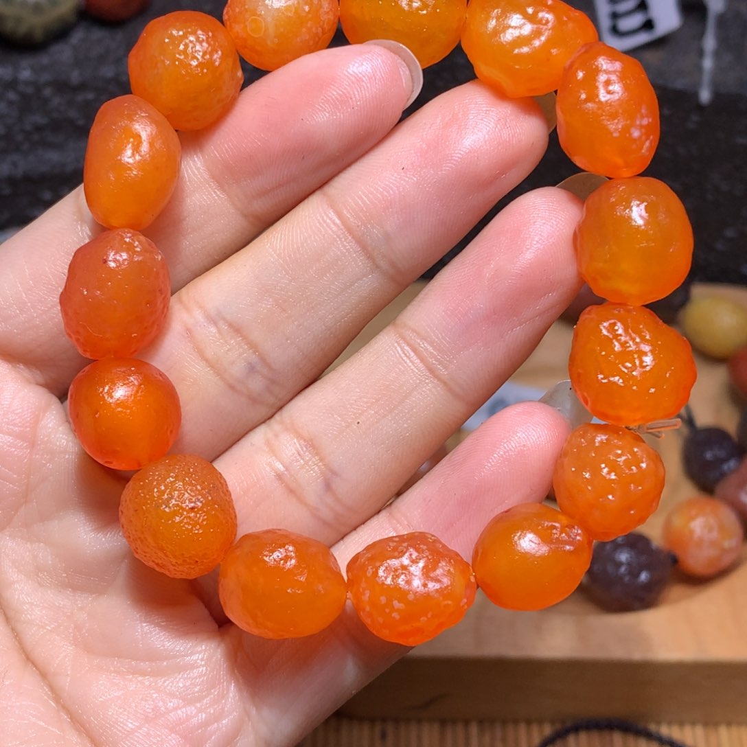 未镶嵌玛瑙/玉髓珠宝半成品