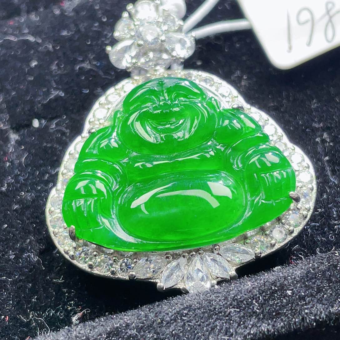 翡翠颈饰未镶嵌78，