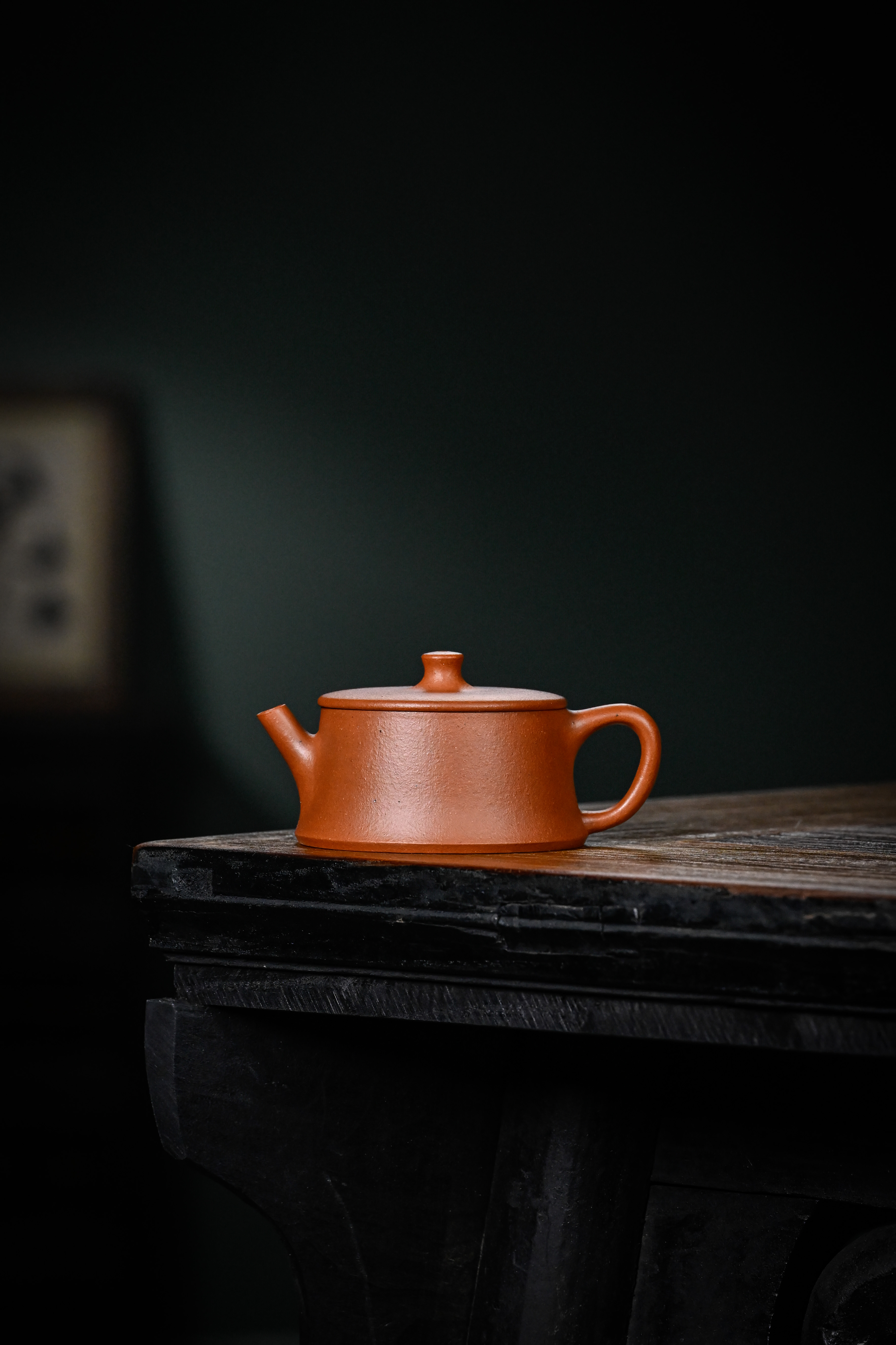 【氢·仓】汽修厂·藏品级【野山红泥.云柱】黄龙山红泥.超精工藏品150c
