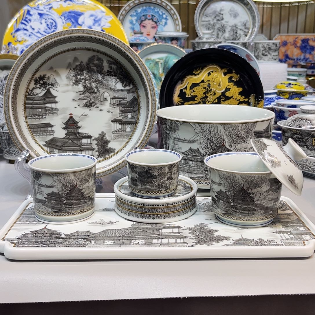 茶盏景德镇陶瓷艺术品
