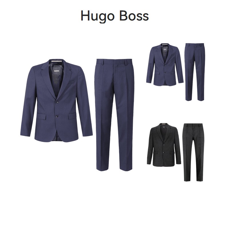 Hugo Boss雨果博斯 新品 男士black系列西裤西服套装50518120