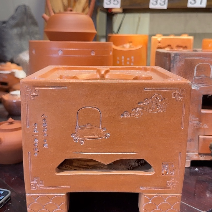 塑料双层大方炉。。