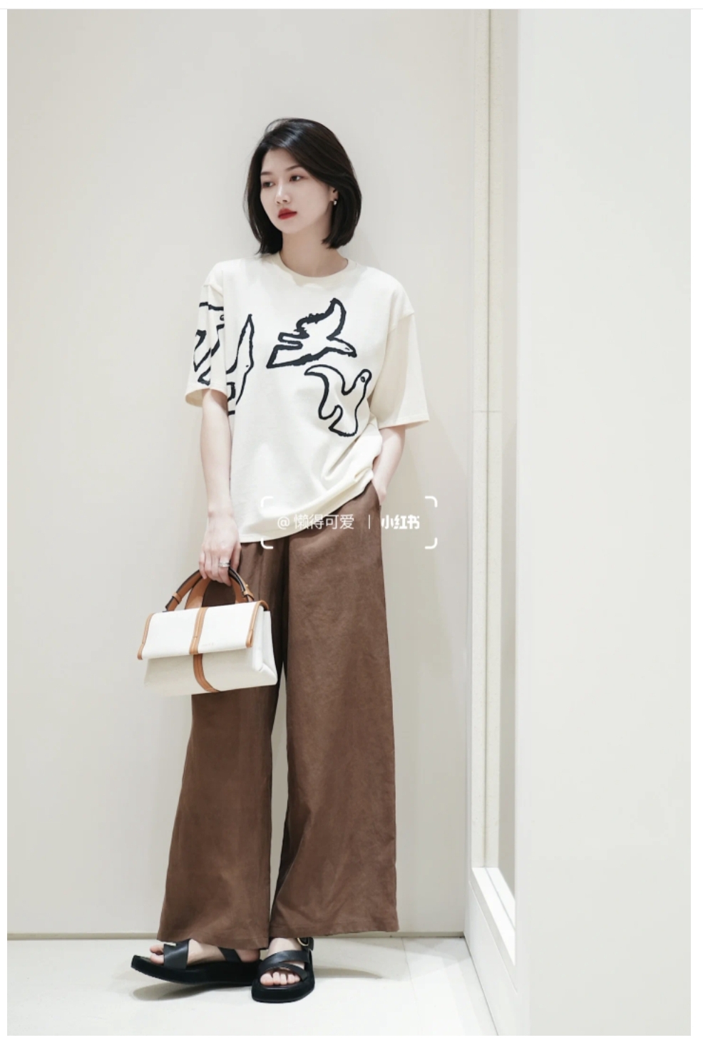 粉色福利～环保种植棉麻平纹布T恤