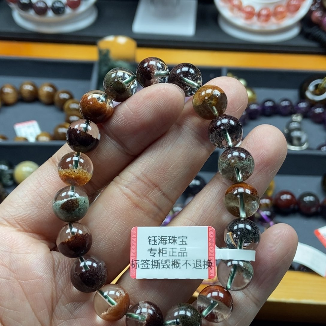 水晶四季幽灵手链10.5未镶嵌