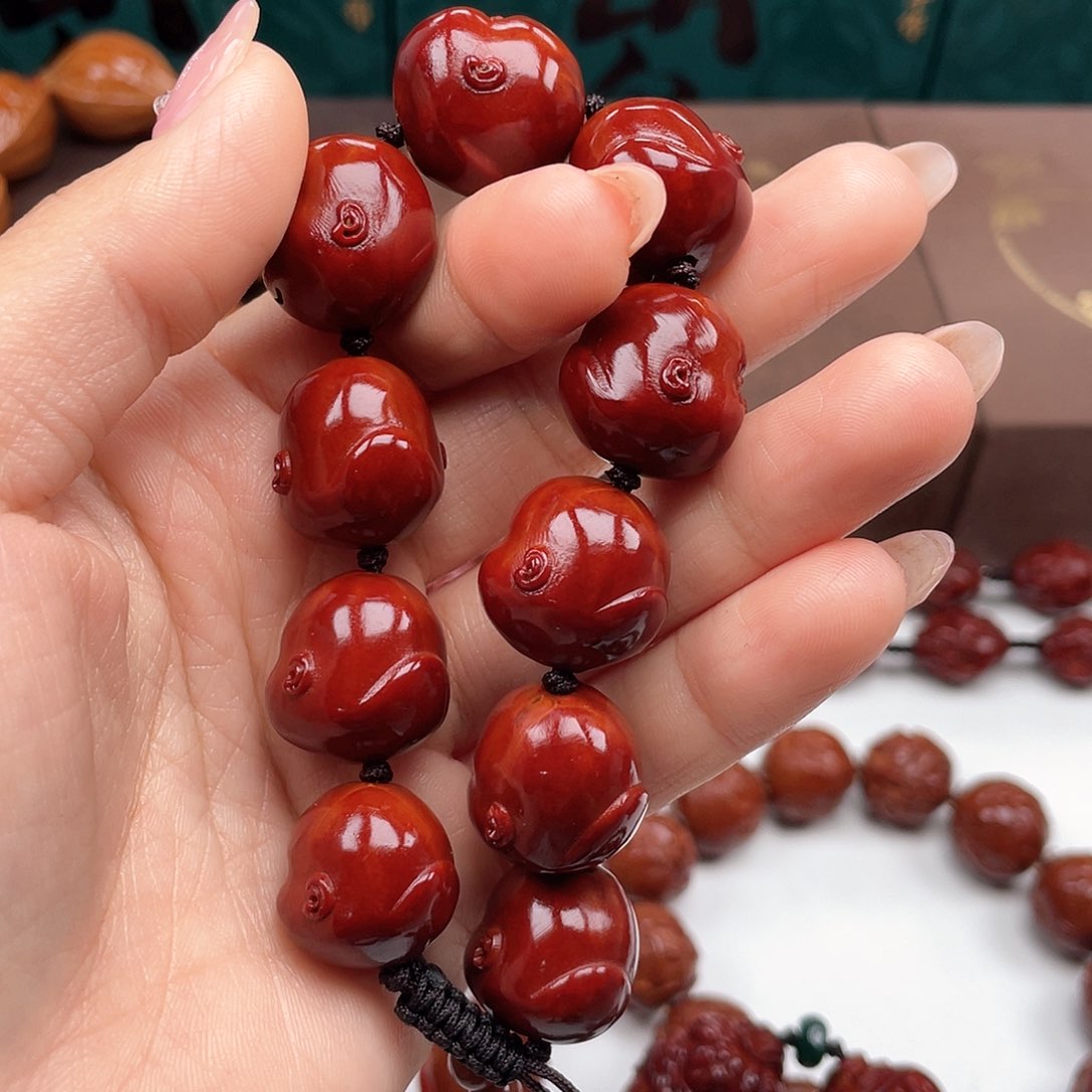橄榄核手串范***腾开心手串