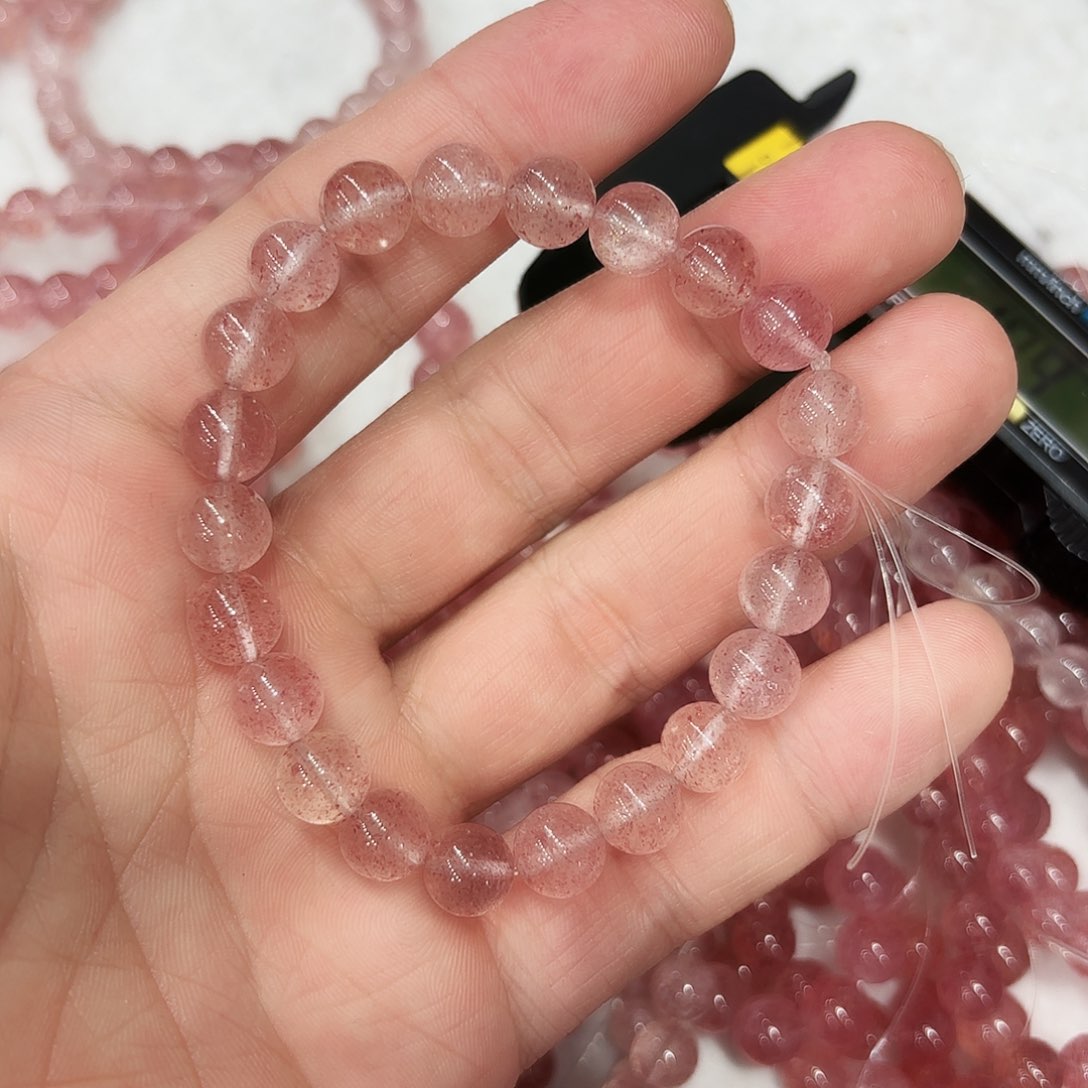 水晶手链未镶嵌草莓